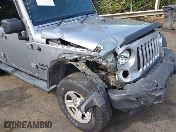 2016 Jeep Wrangler Unlimited Sport RHD с VIN 1C4BJWKG2GL340536, выставлен на аукционе IAAI как лот 42216451 с пробегом 179 117 миль миль и . История ставок и продаж доступна на DreamBid. Изображение 6.