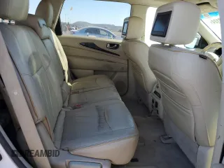 2013 Infiniti JX35 with VIN 5N1AL0MN5DC309903, listed as a Copart auction lot 55463665 with 186,669 mi miles and Clean Title. Bid and sale history available at carsss.com. Image 10.