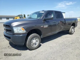2018 Ram 2500 Tradesman with VIN 3C6UR5HJ7JG381335, listed as a Copart auction lot 63516805 with 82,861 mi miles and Salvage title. Bid and sale history available at DreamBid. Image 1.