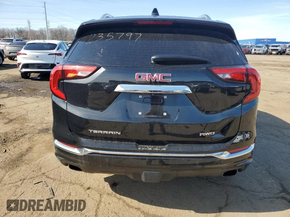 2020 GMC Terrain Denali с VIN 3GKALXEX6LL235797, выставлен на аукционе Copart как лот 49623175 с пробегом 49 077 миль миль и На запчасти • Non repairable. История ставок и продаж доступна на DreamBid. Изображение 6.