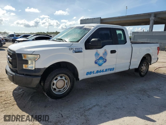 2015 Ford F-150 XL with VIN 1FTEX1C81FFC30919, listed as a Copart auction lot 65620865 with 186,918 mi miles and Clean title. Bid and sale history available at DreamBid. Image 1.
