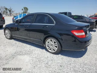 2008 Mercedes-Benz C-Class 3.0L Sport with VIN WDDGF54X58R038614, listed as a Copart auction lot 53324005 with 0 mi miles and Clean Title. Bid and sale history available at carsss.com. Image 2.