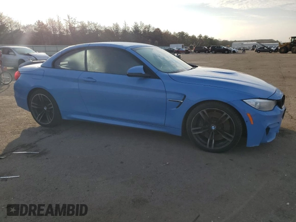 2016 BMW M4 with VIN WBS3U9C50GP969479, listed as a Copart auction lot 40458044 with 140,885 mi miles. Bid and sale history available at carsss.com. Image 4.