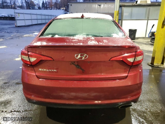 2015 Hyundai Sonata 2.4L SE with VIN 5NPE24AF6FH139992, listed as a Copart auction lot 81940334 with 88,207 mi miles and Non Repairable. Bid and sale history available at carsss.com. Image 6.