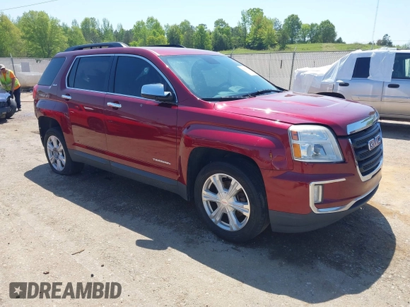 2016 GMC Terrain SLE with VIN 2GKALNEK3G6296091, listed as a IAAI auction lot 42020412 with 135,360 mi miles and . Bid and sale history available at DreamBid. Image 1.