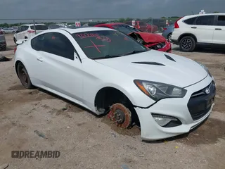 2016 Hyundai Genesis Coupe Ultimate with VIN KMHHU6KJ6GU133523, listed as a IAAI auction lot 42174363 with Not provided miles and . Bid and sale history available at DreamBid. Image 1.