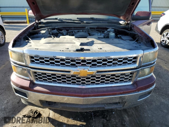 2015 Chevrolet Silverado 1500 LT with VIN 3GCUKREC9FG304810, listed as a Copart auction lot 85220914 with 130,894 mi miles and Salvage Title. Bid and sale history available at DreamBid. Image 12.