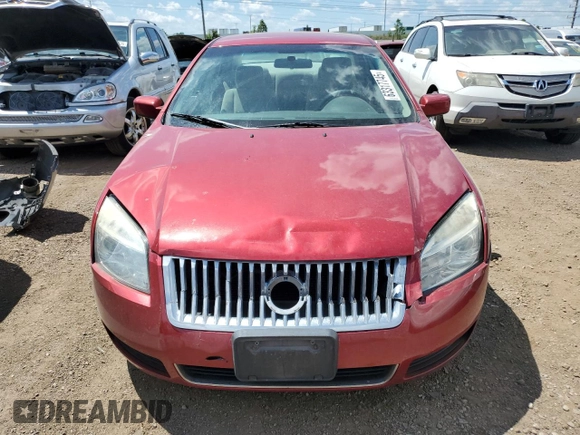 2006 Mercury Milan with VIN 3MEFM07156R603787, listed as a Copart auction lot 63317745 with 83,704 mi miles and Salvage title. Bid and sale history available at DreamBid. Image 5.