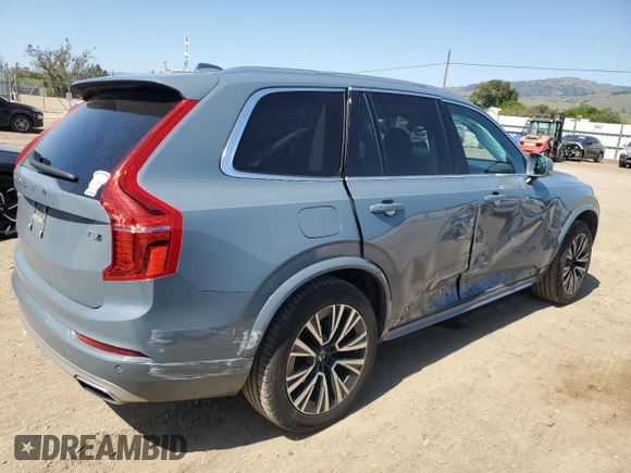 2020 Volvo XC90 Momentum z VIN YV4A22PK3L1605319, wystawiony jako Copart lot #55432605 z przebiegiem 61 338 mil mil oraz Szkoda całkowita • Salvage title. Historia ofert i sprzedaży dostępna na DreamBid. Obrazek 3.