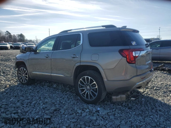 2022 GMC Acadia Denali with VIN 1GKKNPLS5NZ138186, listed as a Copart auction lot 44057255 with 0 mi miles and Salvage Title. Bid and sale history available at carsss.com. Image 2.