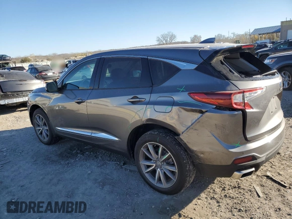 2022 Acura RDX w/Technology Package with VIN 5J8TC2H5XNL009134, listed as a Copart auction lot 81839264 with 9,200 mi miles and Salvage Title. Bid and sale history available at carsss.com. Image 2.