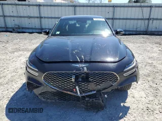 2024 Genesis G70 2.5T with VIN KMTG34SCXRU138219, listed as a Copart auction lot 53567155 with 13,323 mi miles and Salvage title. Bid and sale history available at DreamBid. Image 5.
