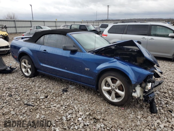 2008 Ford Mustang GT Deluxe with VIN 1ZVHT85HX85173687, listed as a Copart auction lot 43160095 with Not Provided miles and Salvage Title. Bid and sale history available at DreamBid. Image 4.