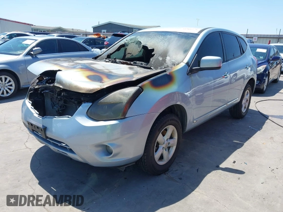 2013 Nissan Rogue S with VIN JN8AS5MT4DW022784, listed as a IAAI auction lot 41981279 with 112,404 mi miles. Bid and sale history available at carsss.com. Image 2.