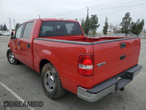 2006 Ford F-150 XLT with VIN 1FTPW12506KD92390, listed as a Copart auction lot 58854425 with Not provided miles and Salvage title. Bid and sale history available at DreamBid. Image 2.