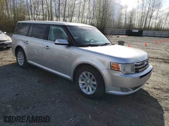 2010 Ford Flex SEL with VIN 2FMGK5CC6ABB18285, listed as a Copart auction lot 51531965 with 132,757 mi miles and Salvage Title. Bid and sale history available at carsss.com. Image 4.