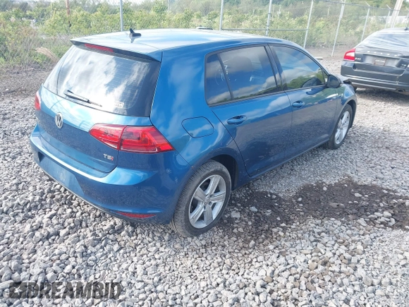 2017 Volkswagen Golf S z VIN 3VW217AUXHM061460, wystawiony jako IAAI lot #42218058 z przebiegiem 115 957 mil mil oraz . Historia ofert i sprzedaży dostępna na DreamBid. Obrazek 4.
