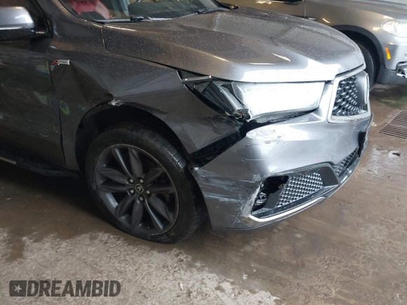 2019 Acura MDX Technology with VIN 5J8YD4H0XKL025557, listed as a IAAI auction lot 42365567 with 102,733 mi miles and . Bid and sale history available at DreamBid. Image 6.