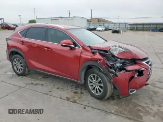 2017 Lexus NX with VIN JTJYARBZ9H2059934, listed as a Copart auction lot 52036095 with 121,676 mi miles and Salvage Title. Bid and sale history available at carsss.com. Image 4.