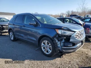 2019 Ford Edge SEL with VIN 2FMPK4J94KBB24282, listed as a Copart auction lot 41458195 with 41,141 mi miles and Salvage Title. Bid and sale history available at carsss.com. Image 4.
