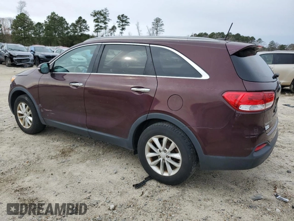 2016 Kia Sorento LX with VIN 5XYPG4A34GG181649, listed as a Copart auction lot 46247775 with 147,193 mi miles and Salvage Title. Bid and sale history available at carsss.com. Image 2.