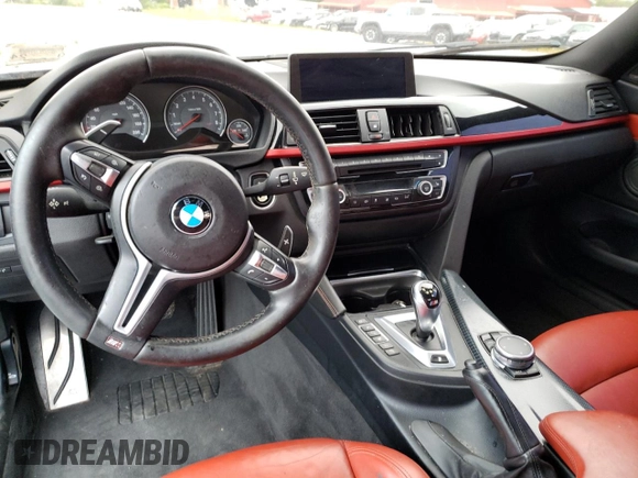 2015 BMW M4 with VIN WBS3R9C51FK331674, listed as a Copart auction lot 76380033 with Not Provided miles and Non Repairable. Bid and sale history available at carsss.com. Image 8.