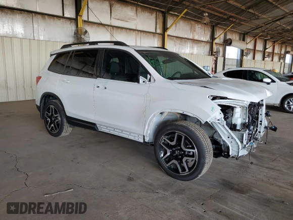 2023 Honda Passport Elite with VIN 5FNYF8H06PB032502, listed as a Copart auction lot 75814814 with 13,070 mi miles and Salvage Title. Bid and sale history available at carsss.com. Image 4.