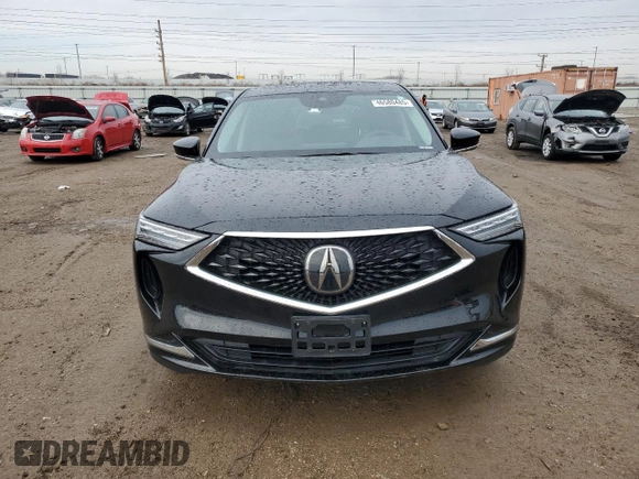 2024 Acura MDX with VIN 5J8YE1H33RL015856, listed as a Copart auction lot 46580485 with 25,541 mi miles and Salvage title. Bid and sale history available at DreamBid. Image 5.