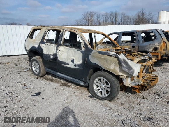 2019 Chevrolet Tahoe LT with VIN 1GNSCBKC5KR293404, listed as a Copart auction lot 44492355 with Not provided miles and Salvage title. Bid and sale history available at DreamBid. Image 4.