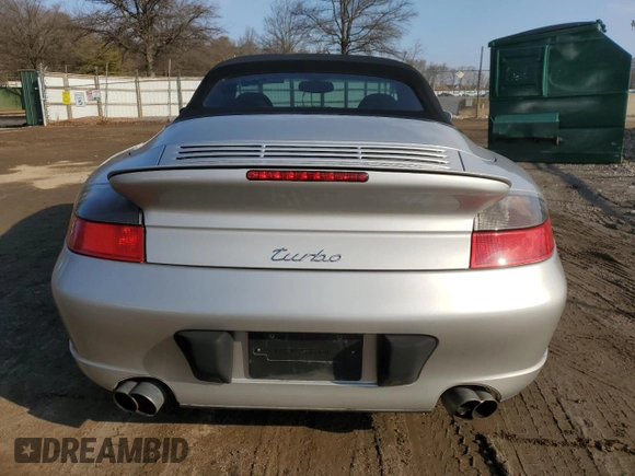 2004 Porsche 911 Carrera S with VIN WP0CB29954S676877, listed as a Copart auction lot 43008885 with 73,052 mi miles and Salvage Title. Bid and sale history available at DreamBid. Image 6.