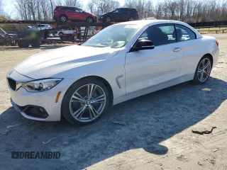 2015 BMW 4 Series 435i with VIN WBA3T3C55FP737964, listed as a Copart auction lot 45462005 with Not Provided miles and Salvage Title. Bid and sale history available at carsss.com. Image 1.