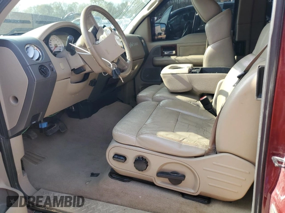 2005 Ford F-150 XLT with VIN 1FTPX14575NB53684, listed as a Copart auction lot 51509225 with 193,410 mi miles and Salvage Title. Bid and sale history available at carsss.com. Image 7.