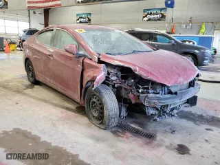 2011 Hyundai Elantra Ltd with VIN KMHDH4AE4BU089946, listed as a Copart auction lot 47494685 with 0 mi miles and Salvage Title. Bid and sale history available at carsss.com. Image 4.