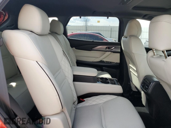 2023 Mazda CX-9 Signature with VIN JM3TCBEYXP0639552, listed as a Copart auction lot 57897175 with 30,120 mi miles and Salvage title. Bid and sale history available at DreamBid. Image 11.