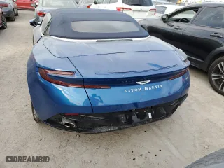 2022 Aston Martin DB11 with VIN SCFRMFCWXNGM11257, listed as a Copart auction lot 75162314 with 0 mi miles and Salvage Title. Bid and sale history available at carsss.com. Image 6.