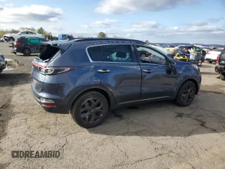 2020 Kia Sportage S with VIN KNDP6CAC7L7678764, listed as a Copart auction lot 50340115 with 0 mi miles and Salvage Title. Bid and sale history available at carsss.com. Image 3.