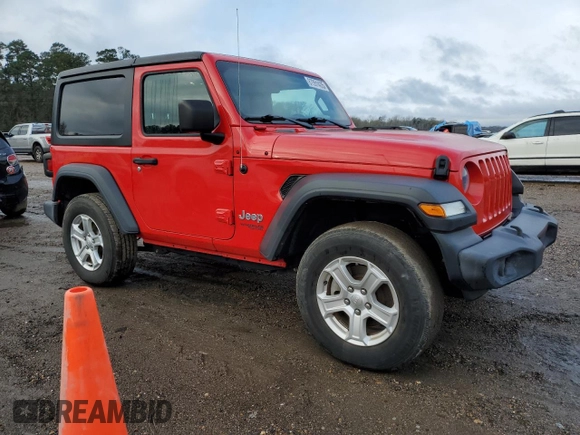 2020 Jeep Wrangler Willys z VIN 1C4GJXAG8LW180801, wystawiony jako Copart lot #87551435 z przebiegiem 71 216 mil mil oraz Szkoda całkowita • Salvage title. Historia ofert i sprzedaży dostępna na DreamBid. Obrazek 4.