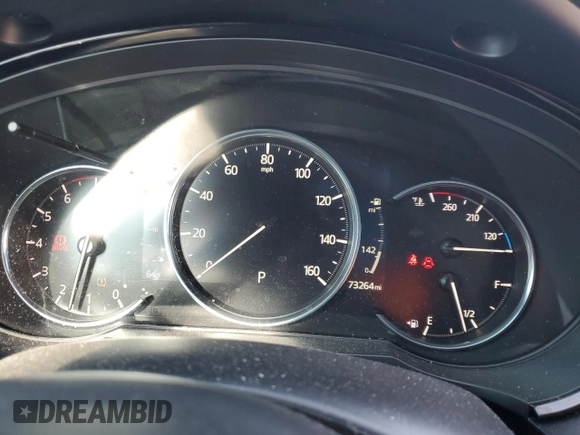 2019 Mazda CX-9 Signature with VIN JM3TCBEY6K0318925, listed as a Copart auction lot 47686705 with 73,264 mi miles and Salvage Title. Bid and sale history available at carsss.com. Image 9.