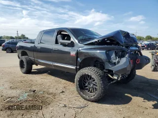 2007 Dodge Ram 3500 Laramie with VIN 3D3MX39C57G722153, listed as a Copart auction lot 72053824 with 0 mi miles and Salvage Title. Bid and sale history available at carsss.com. Image 4.