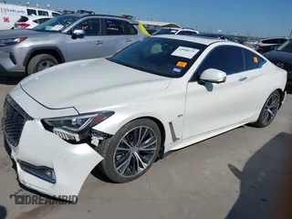 2018 Infiniti Q60 Sport with VIN JN1EV7EK5JM341188, listed as a IAAI auction lot 41990535 with 52,640 mi miles and . Bid and sale history available at DreamBid. Image 2.