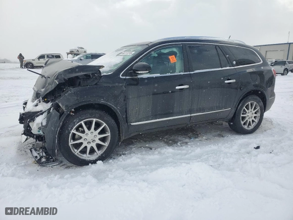 2016 Buick Enclave Leather with VIN 5GAKVBKDXGJ151178, listed as a Copart auction lot 44777215 with 0 mi miles and Clean Title. Bid and sale history available at carsss.com. Image 1.