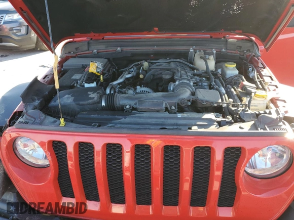 2022 Jeep Wrangler Unlimited Sport S with VIN 1C4HJXDG5NW155017, listed as a Copart auction lot 88606435 with 62,258 mi miles and Clean Title. Bid and sale history available at carsss.com. Image 11.