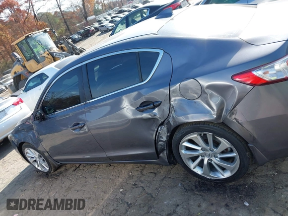2017 Acura ILX w/Premium Pkg with VIN 19UDE2F77HA014004, listed as a IAAI auction lot 41012484 with 108,293 mi miles. Bid and sale history available at carsss.com. Image 14.