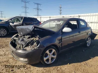 2008 Hyundai Accent SE with VIN KMHCN36C08U070549, listed as a Copart auction lot 74358114 with 188,027 mi miles and Salvage Title. Bid and sale history available at carsss.com. Image 1.