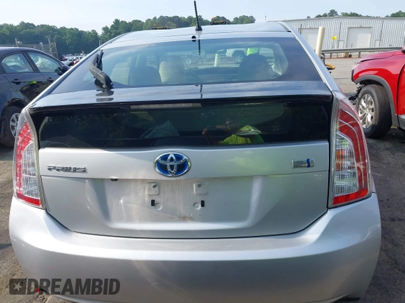 2015 Toyota Prius Four with VIN JTDKN3DU8F0474926, listed as a IAAI auction lot 42484473 with 261,539 mi miles and . Bid and sale history available at DreamBid. Image 17.