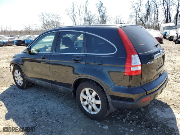 2009 Honda CR-V EX-L with VIN 5J6RE38759L011075, listed as a Copart auction lot 49556205 with 183,305 mi miles and Salvage Title. Bid and sale history available at carsss.com. Image 2.
