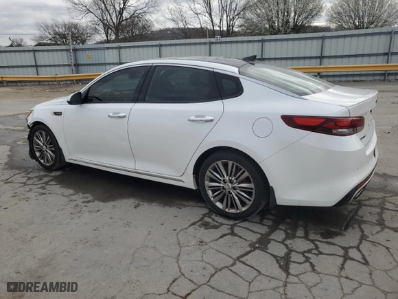 2017 Kia Optima SX Limited with VIN 5XXGV4L24HG124738, listed as a Copart auction lot 48797455 with 149,571 mi miles and Salvage Title. Bid and sale history available at carsss.com. Image 2.