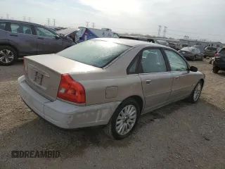 2004 Volvo S80 with VIN YV1TS91Z941377803, listed as a Copart auction lot 75029654 with 104,754 mi miles and Salvage Title. Bid and sale history available at carsss.com. Image 3.