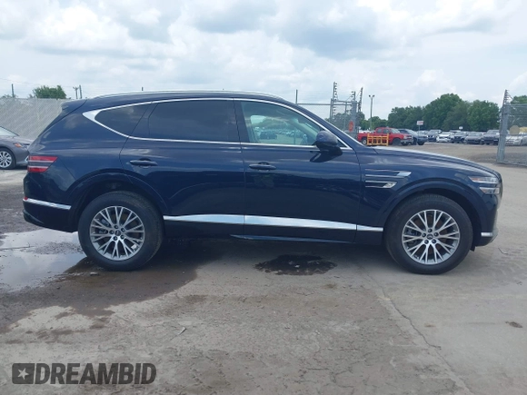 2024 Genesis GV80 z VIN KMUHBDSB8RU204289, wystawiony jako IAAI lot #42204994 z przebiegiem 24 280 mil mil oraz . Historia ofert i sprzedaży dostępna na DreamBid. Obrazek 13.
