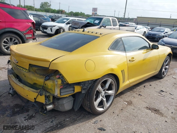 2013 Chevrolet Camaro LS with VIN 2G1FA1E38D9118088, listed as a IAAI auction lot 41958775 with 150,980 mi miles. Bid and sale history available at carsss.com. Image 4.